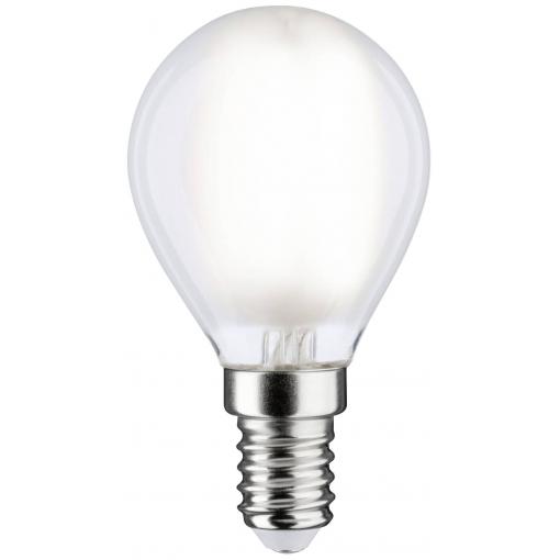 Paulmann 28918 LED Energetická třída (EEK2021) E (A - G) E14 kapkový tvar 6.5 W = 60 W neutrální bílá (Ø x v) 45 mm x 78 mm 1 ks