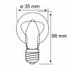 Paulmann 28915 LED Energetická třída (EEK2021) F (A - G) E14 svíčkový tvar 4.8 W = 40 W neutrální bílá (Ø x v) 35 mm x 98 mm 1 ks