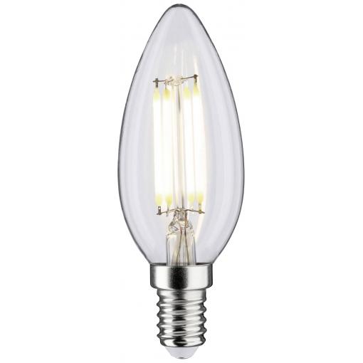 Paulmann 28915 LED Energetická třída (EEK2021) F (A - G) E14 svíčkový tvar 4.8 W = 40 W neutrální bílá (Ø x v) 35 mm x 98 mm 1 ks