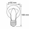 Paulmann 28923 LED Energetická třída (EEK2021) E (A - G) E27 klasická žárovka 9 W = 75 W neutrální bílá (Ø x v) 60 mm x 106 mm 1 ks