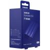 Samsung Portable T7 Shield 2 TB, externí SSD disk, USB 3.2 (Gen 2) , modrá