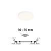 Paulmann 79938 LED panel vestavný 6 W teplá bílá bílá
