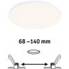 Paulmann Veluna Edge 79945 LED panel vestavný 12 W teplá bílá bílá