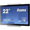 Iiyama ProLite TF2215MC dotykový monitor Energetická třída (EEK2021): F (A - G) 54.6 cm (21.5 palec) 1920 x 1080 Pixel 16:9 14 ms VGA, HDMI™, DisplayPort, na