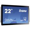Iiyama ProLite TF2215MC dotykový monitor Energetická třída (EEK2021): F (A - G) 54.6 cm (21.5 palec) 1920 x 1080 Pixel 16:9 14 ms VGA, HDMI™, DisplayPort, na