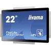 Iiyama ProLite TF2215MC dotykový monitor Energetická třída (EEK2021): F (A - G) 54.6 cm (21.5 palec) 1920 x 1080 Pixel 16:9 14 ms VGA, HDMI™, DisplayPort, na