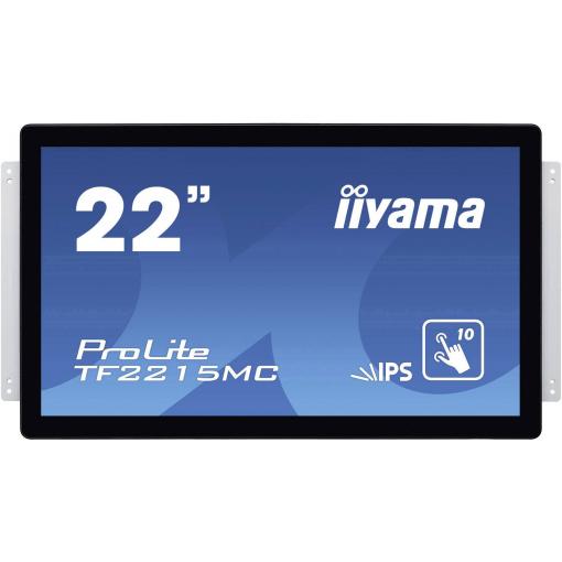 Iiyama ProLite TF2215MC dotykový monitor Energetická třída (EEK2021): F (A - G) 54.6 cm (21.5 palec) 1920 x 1080 Pixel 16:9 14 ms VGA, HDMI™, DisplayPort, na