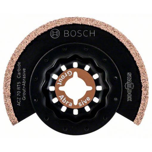 Bosch Accessories 2609256975 Úzký segmentový pilový list Starlock Carbide-RIFF ACZ 70 RT5, 70 mm 1 ks