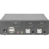 Digitus DS-12870 2 + 1 port přepínač KVM HDMI dálkové ovládání, klávesnice 3840 x 2160 Pixel