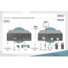 Digitus DS-12870 2 + 1 port přepínač KVM HDMI dálkové ovládání, klávesnice 3840 x 2160 Pixel