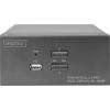 Digitus DS-12860 2 + 1 port přepínač KVM HDMI dálkové ovládání, klávesnice 3840 x 2160 Pixel