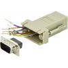 Digitus Adapter D-SUB adaptér D-SUB zástrčka 9pólová - RJ45 zásuvka 1 ks