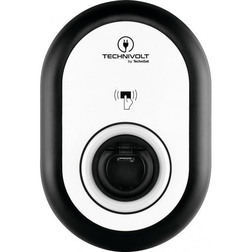 TechniSat TECHNIVOLT 100 nabíjecí stanice Wallbox typ 2, Mode 3 , 16 A, 11 kW, výstupů 1, RFID, 0000/6400