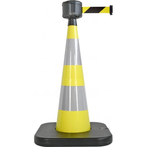 VISO RCX1050NJ PVC Yellow+ Base to Load kužel pro tuhý pás 90 NEBEZPEČÍ (Ø x v) 90 mm x 100 cm