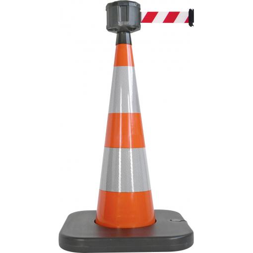 VISO RCX1050RB PVC oranžový kužel pro pevný popruh 90 s/G. (Ø x v) 90 mm x 100 cm