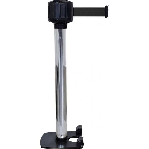 VISO RXLO1050SRBK Pochromovaný upínací/voděodolný kryt (Ø x v) 80 mm x 99 cm