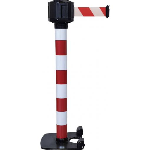 VISO RXLO1050RBRB Červená/bílá, těsná k přezce (Ø x v) 80 mm x 99 cm