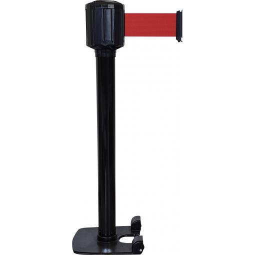 VISO RXLO1100BKRE Černá, odolná vůči napnutí na sloupek se červeným pásem (Ø x v) 80 mm x 1110 mm