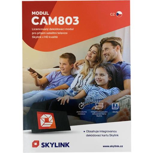 Satelitní modul CAM803 s vestavěnou kartou Skylink NAGRA CZ