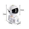 Hvězdný projektor Astronaut Galaxy Night, LED, dálkové ovládání