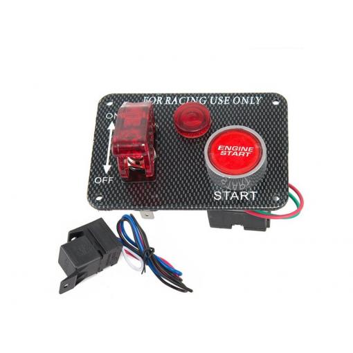 Tlačítko START + 1x spínač s kontrolkou STU 47165 12V