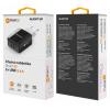 Chytrá síťová nabíječka ALIGATOR 3.4A, 2xUSB, smart IC, černá