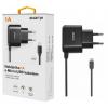 Nabíječka ALIGATOR microUSB 1A, Turbo charge, černá