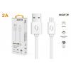 Datový kabel ALIGATOR 2A micro USB 1m, bílý