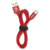 Datový kabel ALIGATOR PREMIUM 2A, Lightning, 1m, červený