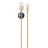 Datový kabel ALIGATOR PREMIUM 2A, Micro USB, 1m, zlatá
