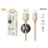 Datový kabel ALIGATOR PREMIUM 2A, USB-C, 1m, zlatý