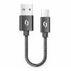 Datový kabel ALIGATOR PREMIUM 2A, USB-C, 0,5m, černý