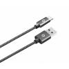 Datový kabel ALIGATOR PREMIUM 2A, Micro USB, 0,5m, černý