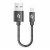 Datový kabel ALIGATOR PREMIUM 2A, Micro USB, 0,5m, černý