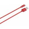 Datový kabel ALIGATOR PREMIUM 2A, Micro USB, 0,5m, červený