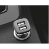 Nabíječka do auta ALIGATOR s 2xUSB výstupem 2,4A, Turbo charge, černá