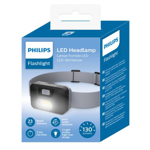 Svítilna čelová PHILIPS SFL1000H/10 LED 3xR03 130lm IPX4