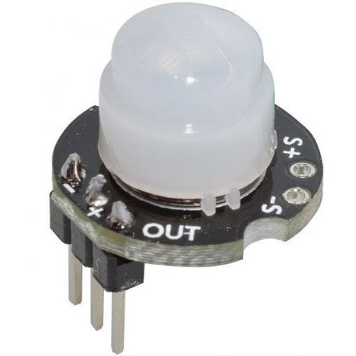 PIR detektor pohybu SR602, 2,7–12 V DC, modul