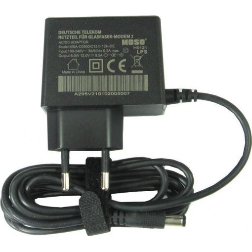 Napájecí adaptér MOSO 12 V / 0,5 A, konektor 5,5 × 2,1 mm