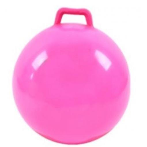Skákací gymnastický míč 45 cm, růžový