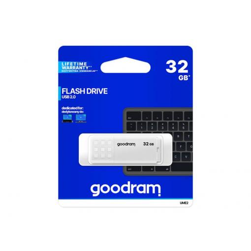 Flash disk GOODRAM USB 2.0 32GB bílý