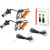 LED denní svícení 2v1 PY21W/BaU15S, 12 V DC, bílá/oranžová