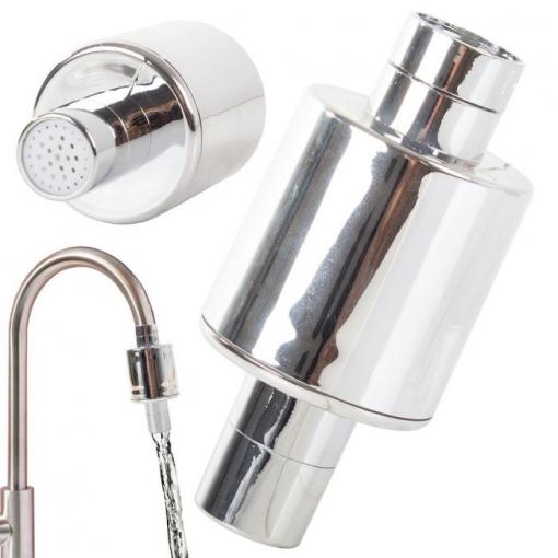 Spořič vody perlátor s filtrem, průměr 5 cm, stříbrný
