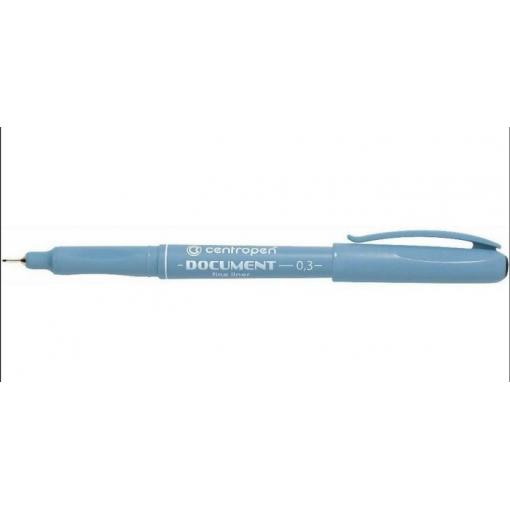 Popisovač Centropen 2631, 0,3 mm, dokumentní, černý