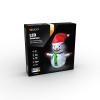 Solight LED sněhulák venkovní 40LED, teplá bílá, IP44, výška 70cm, 3x AA, časovač - 1V241