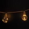 Solight LED dekorativní žárovky na přírodním provazu, 10x žárovka, 30LED, 180cm, časovač 3x AA - 1V242