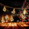 Solight LED dekorativní žárovky na přírodním provazu, 10x žárovka, 30LED, 180cm, časovač 3x AA - 1V242