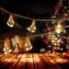 Solight LED dekorativní žárovky na přírodním provazu, 10x žárovka, 30LED, 180cm, časovač 3x AA - 1V242