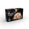 Solight LED vánoční městečko s kostelem, 30x19cm, 2x AAA - 1V250
