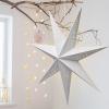 Solight LED vánoční hvězda, závěsná, 60cm, 20x LED, 2x AA - 1V255